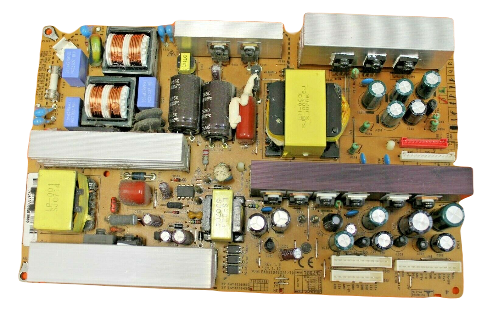 LG EAX31845201 / 13 , REV1.2 , EAY3305850 , EAY3306450 , POWER BOARD , LG 37LF65