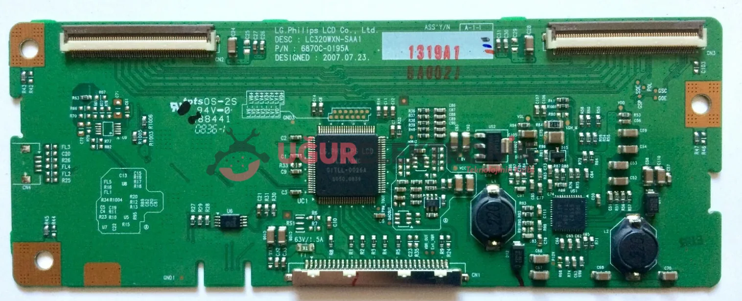 6870C-0195A, 6871L-1376A, LG LC320WXN-SAA1, T-CON BOARD