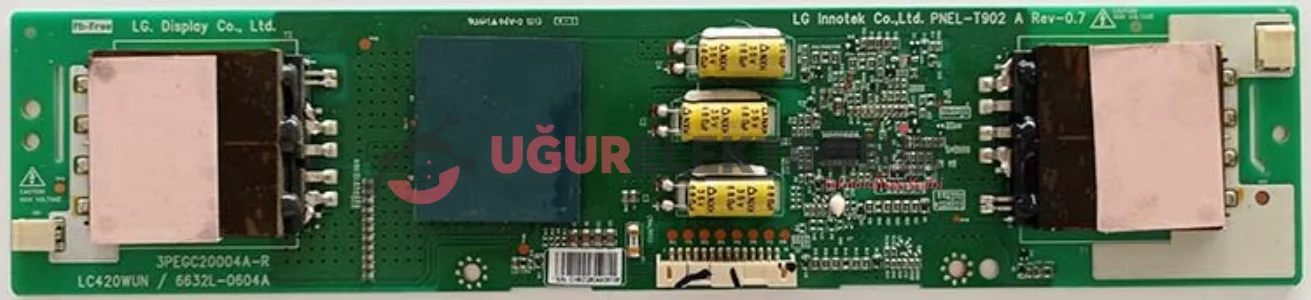 3PEGC20004A-R, 6632L-0604A, VESTEL 42 925-42 FHD İnverter Board, LC420WUN-SCB1