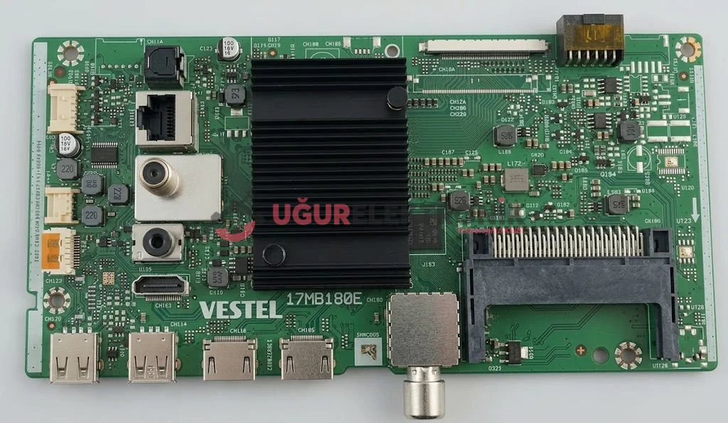 17MB180E 23803601 Vestel 55U9510 Main Board VES550QNDH-N2-N43F