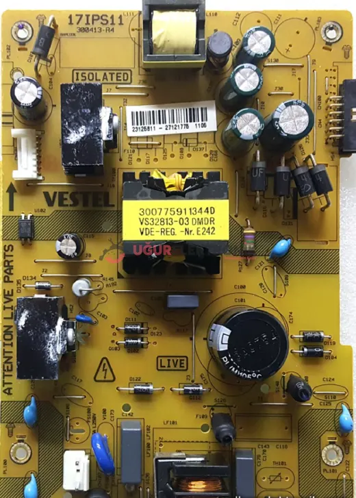 17IPS11, 23125611, SEG 32226B, POWER BOARD