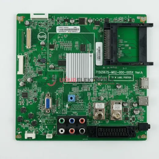 715G5675-M02-000-005X VER : A, 703TQDPL151, CBPFD7JBX2C, PHILIPS MAIN BOARD